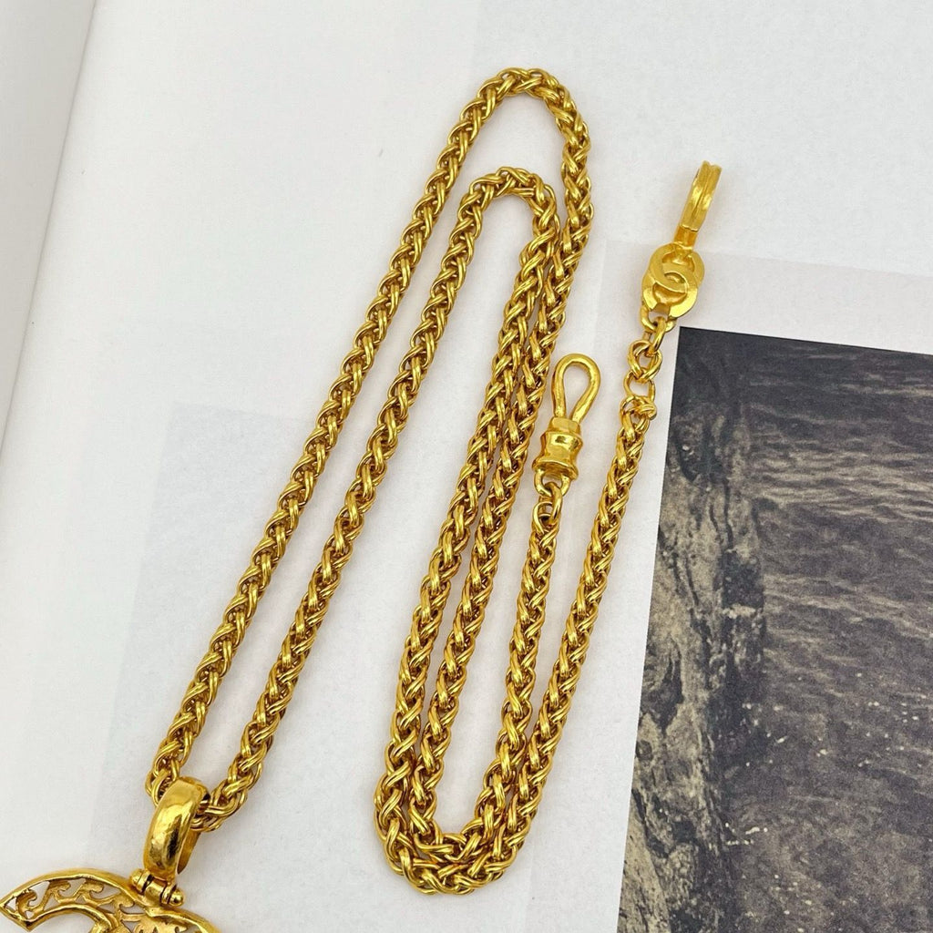 Chanel CC Logo Necklace — view 5