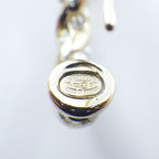 Chanel Earrings CC Logo Hoop Rhinestone Imitation Pearl — view 3