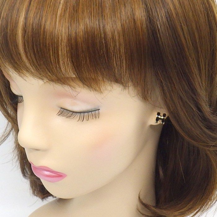 Hermes Earrings Pop Mini Black Lacquer — view 8