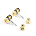 Hermes Earrings Pop Mini Black Lacquer — view 2
