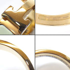 Hermes Bangle Click PM Vert Fizz Enamel Bracelet — view 5