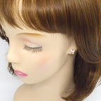 Hermes Earrings Pop Mini Rose Dragee Lacquer — view 8