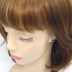 Hermes Earrings Pop Mini Blue Royal Lacquer — view 7