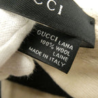 Gucci Scarf Wool Scarves Gold — view 5