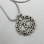 Chanel CC Logo Rhinestone Necklace — view 5
