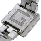 Gucci Watch Stainless Steel Quartz Analog Display Boys Black Dial — view 8