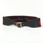 Dior Belt 75 Logo Embroidery — view 2