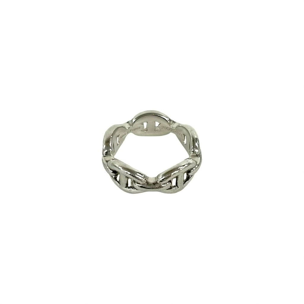 Hermes Enchainee 925 Sterling Silver Ring