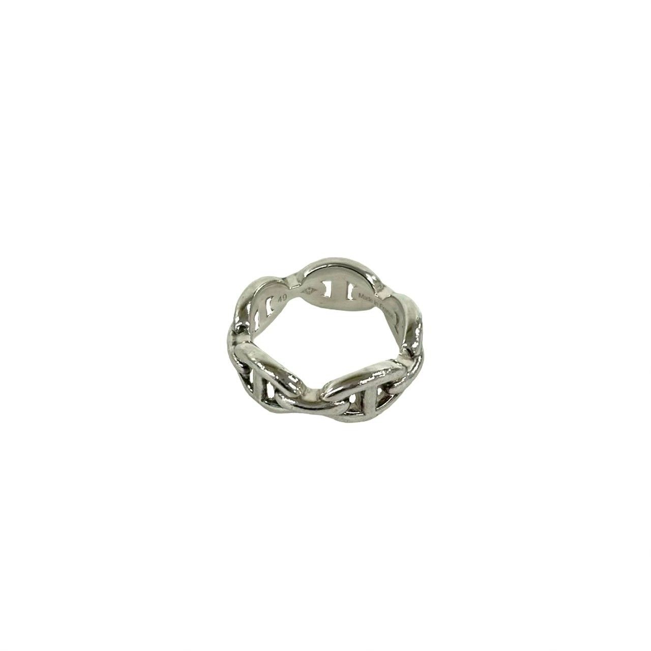 Hermes Enchainee 925 Sterling Silver Ring
