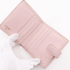 Chanel Camellia Leather Pink Bifold Wallet — view 4