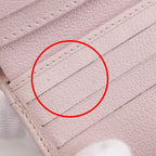 Chanel Camellia Leather Pink Bifold Wallet — view 8