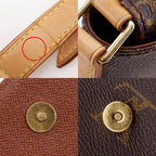 Louis Vuitton Musette Tango Monogram Canvas Brown Shoulder Bag — view 9