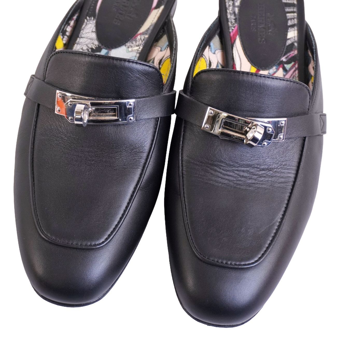 Hermes Sandals Oz Mules Kelly Leather