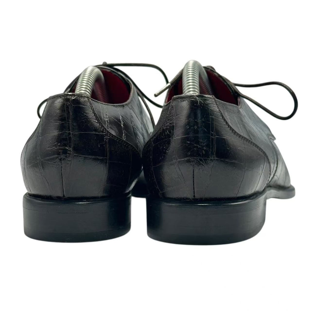 Celine Loafers Leather Croco Pattern 36.5 Brown — view 5