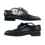 Celine Loafers Leather Croco Pattern 36.5 Brown — view 3