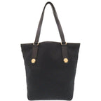Gucci GG Canvas Leather Black Tote — view 2