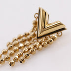 Louis Vuitton Essential Skin Gold Plated Earrings — view 7