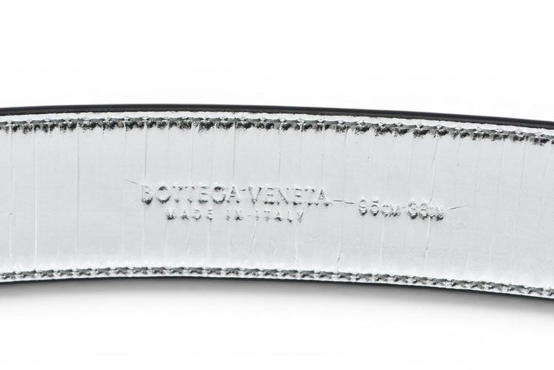 Bottega Veneta Belt Patent Leather 95 cm Black — view 4