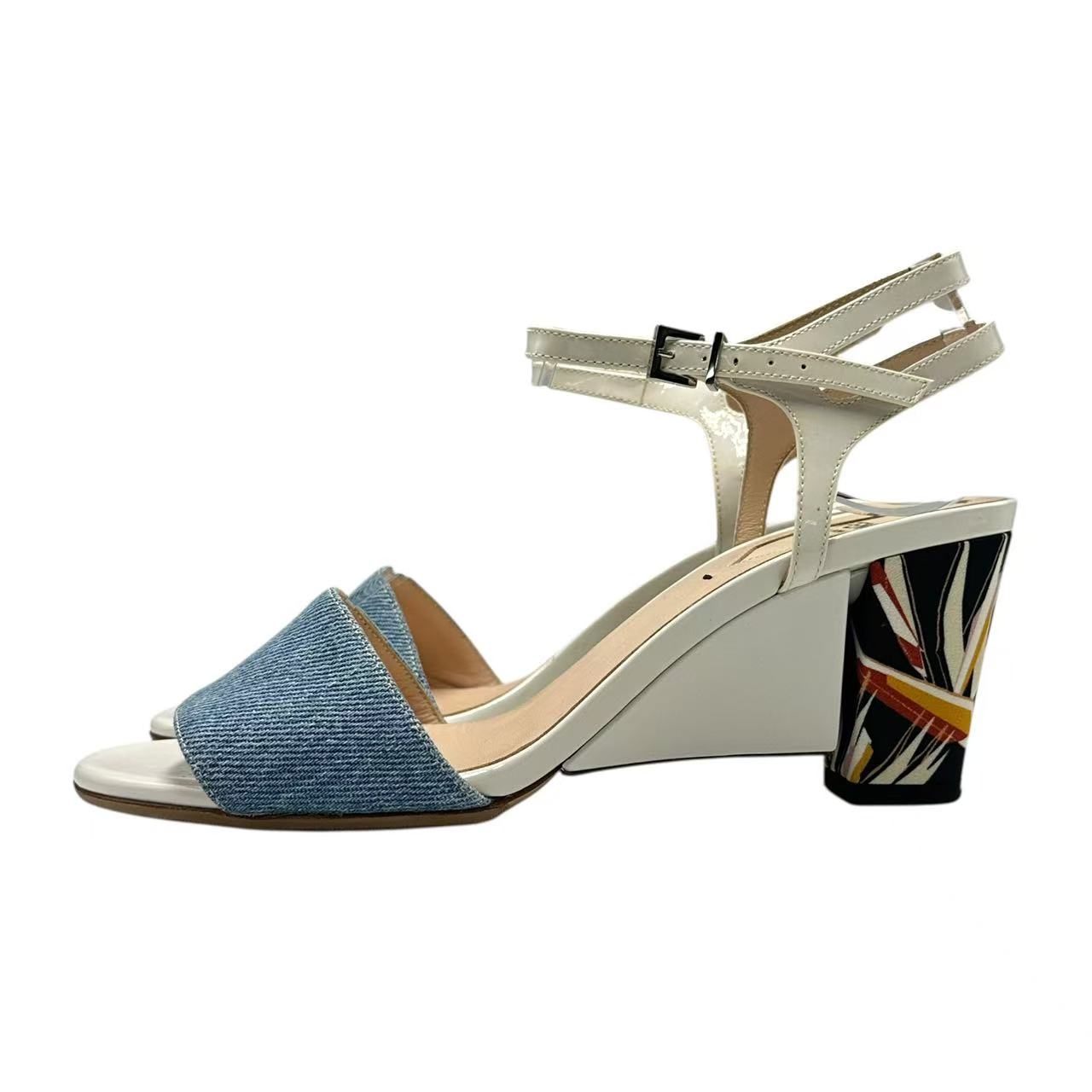 Fendi Sandals Strap Heels Multicolor — view 3