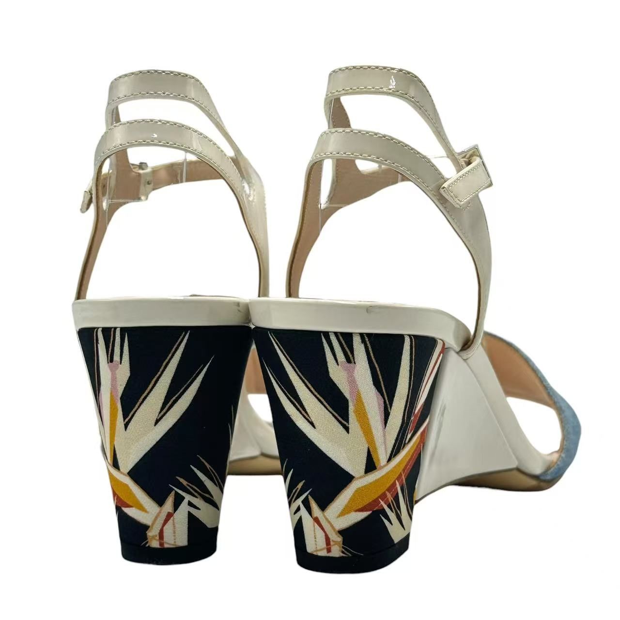 Fendi Sandals Strap Heels Multicolor — view 6