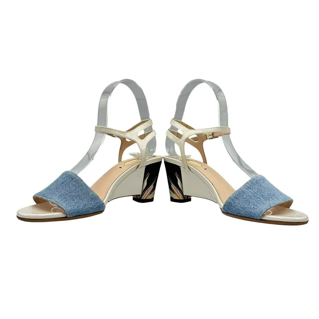 Fendi Sandals Strap Heels Multicolor — view 4