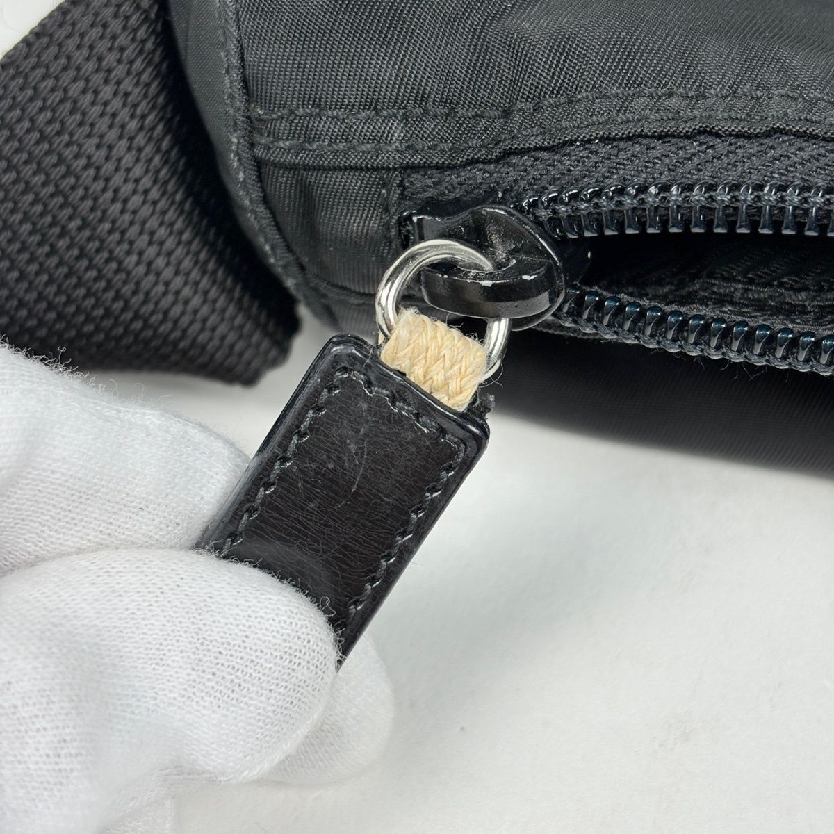 Prada Shoulder Bag Nylon Nero — view 7