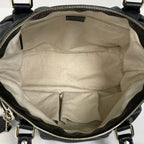 Gucci Ski Handbag 2-Way Leather Black — view 7