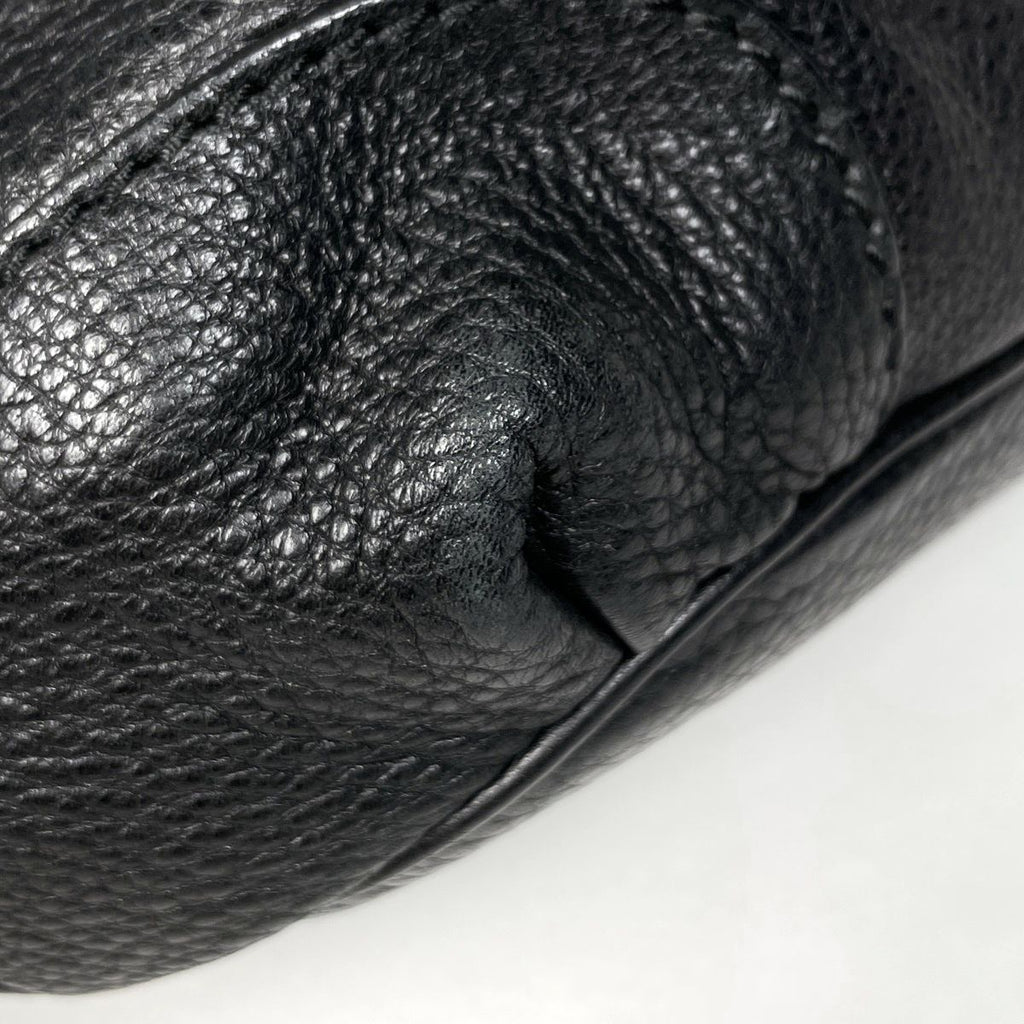 Gucci Ski Handbag 2-Way Leather Black — view 3