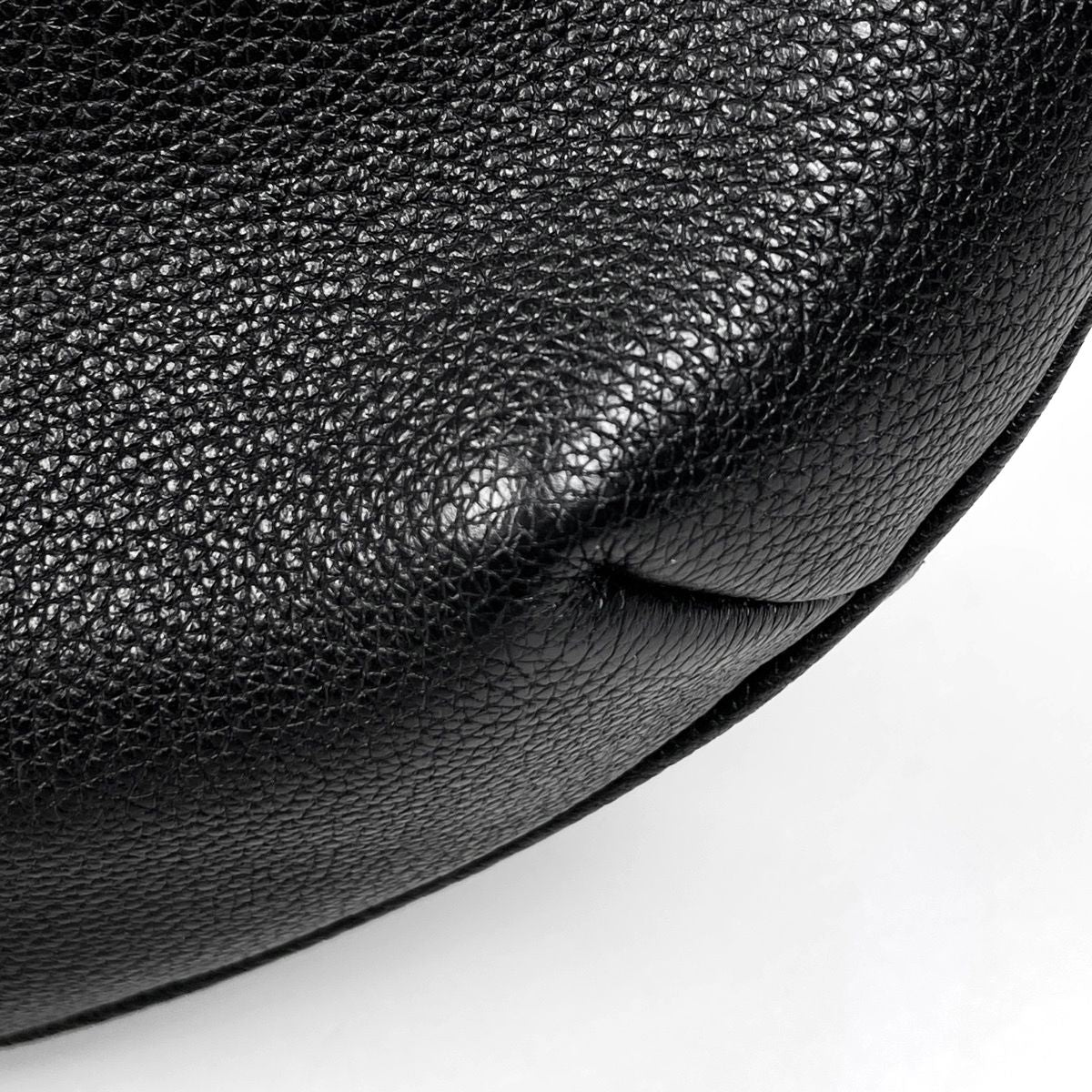 Gucci Half Moon Hobo Shoulder Bag Leather Black — view 3