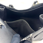 Louis Vuitton Lockme Leather Black Handbag Silver — view 7