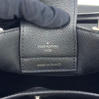 Louis Vuitton Lockme Leather Black Handbag Silver — view 4