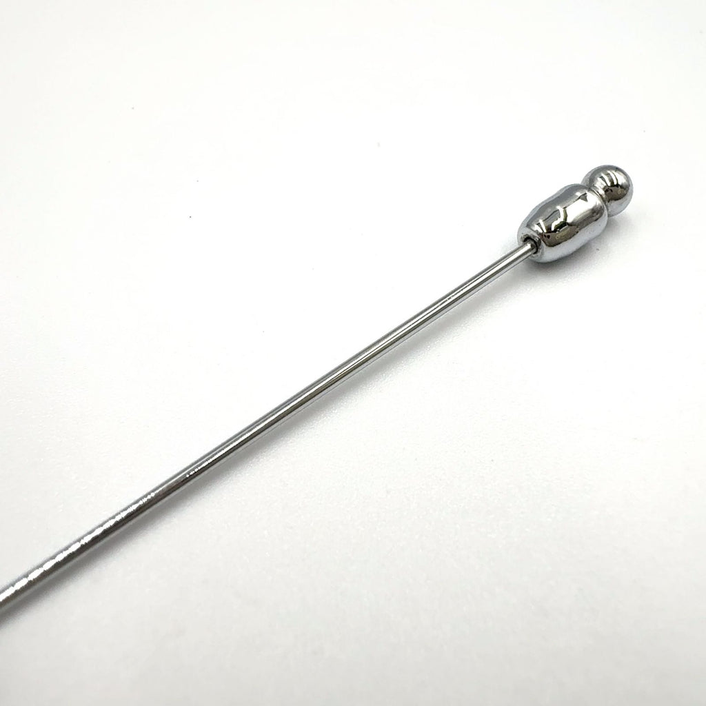 Hermes Series Metal Silver Pin Brooch — view 6