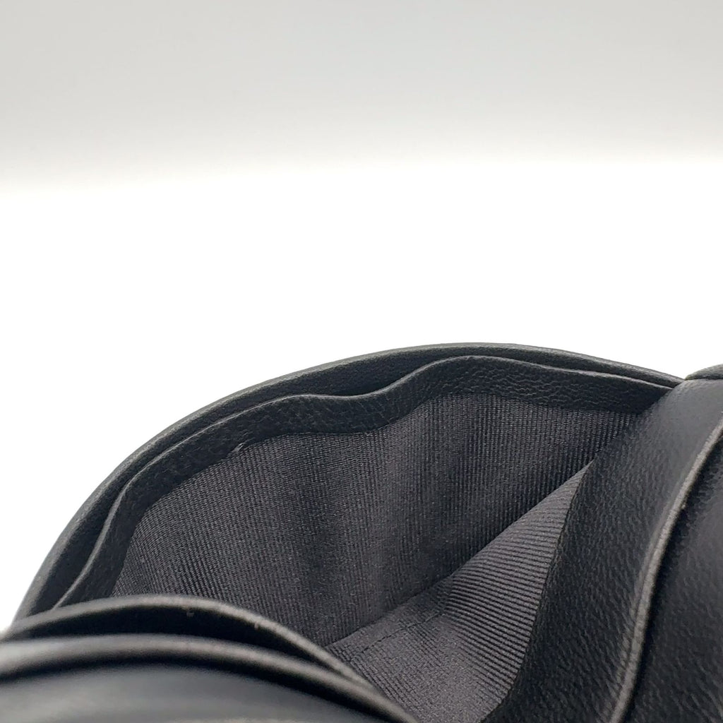 Loewe Bifold Card Case Leather Black Wallet — view 6