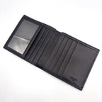 Loewe Bifold Card Case Leather Black Wallet — view 3