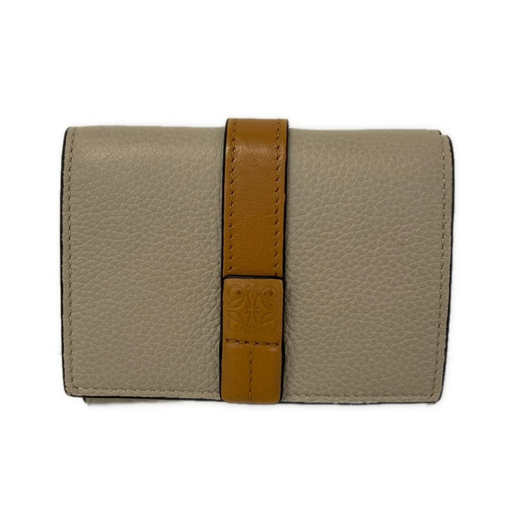 Loewe Trifold Wallet Light Oats Honey