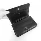 Chanel Line Chain Shoulder Bag Black — view 7