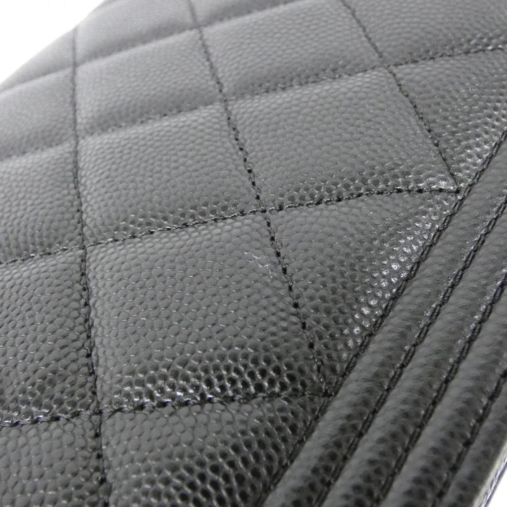 Chanel Line Chain Shoulder Bag Black — view 5