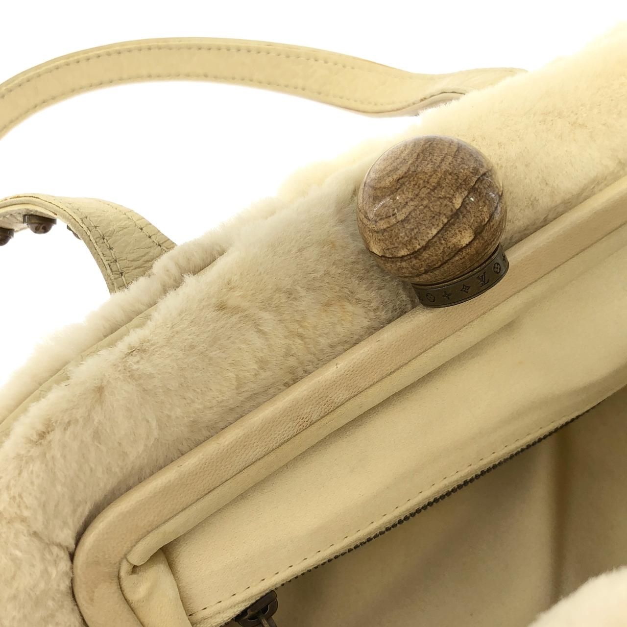 Louis Vuitton Vintage Demi Lune Cabochon Bag — view 8