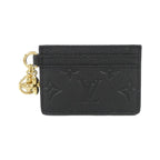 Louis Vuitton Monogram Empreinte Card Holder LV Charm Case