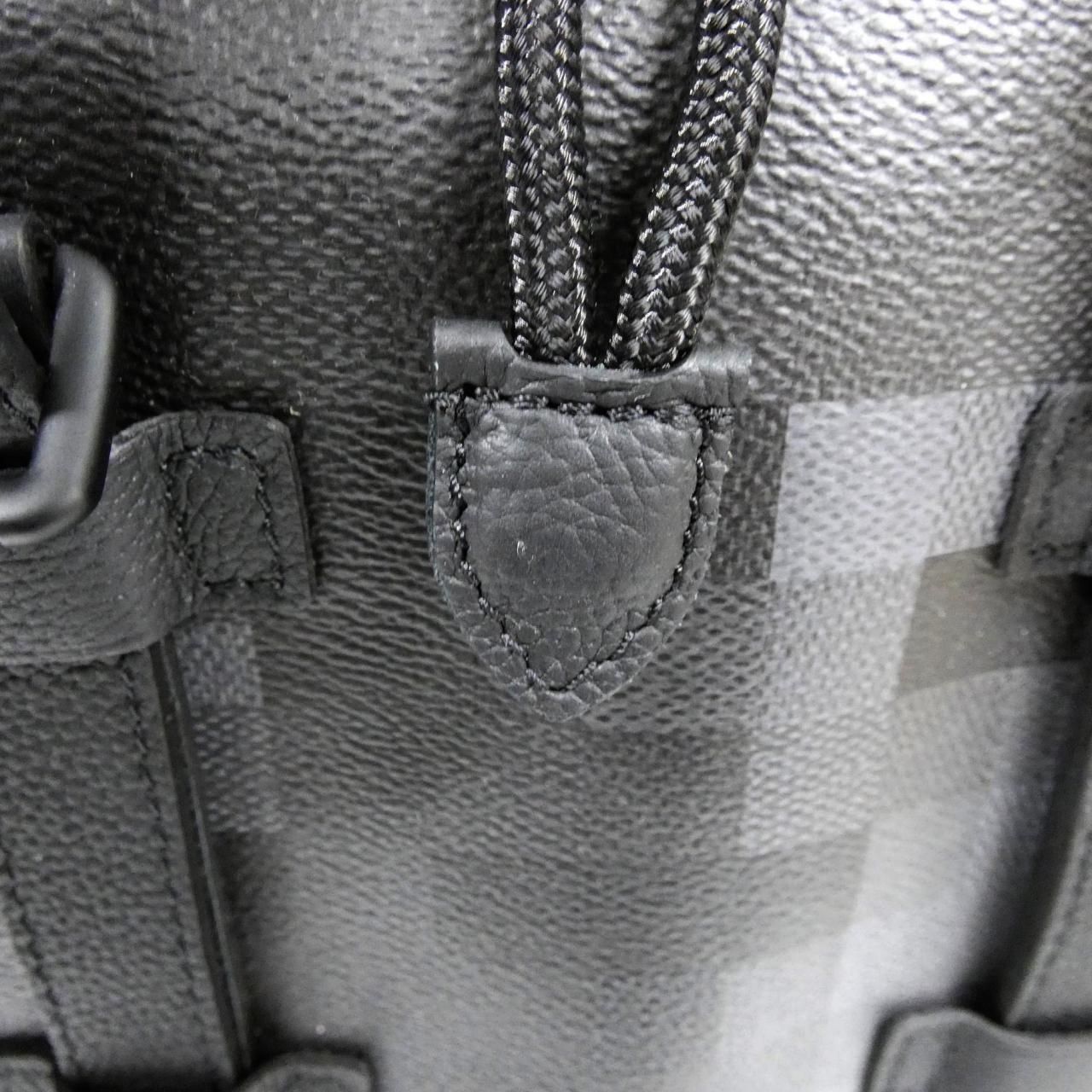 Louis Vuitton Damoflage Black Christopher MM Backpack — view 4