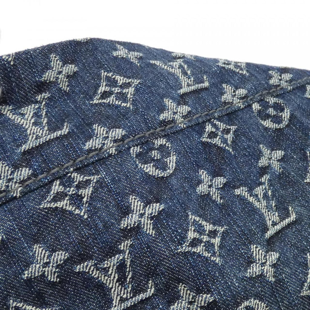 Louis Vuitton Monogram Denim Daily GM Shoulder Bag — view 4