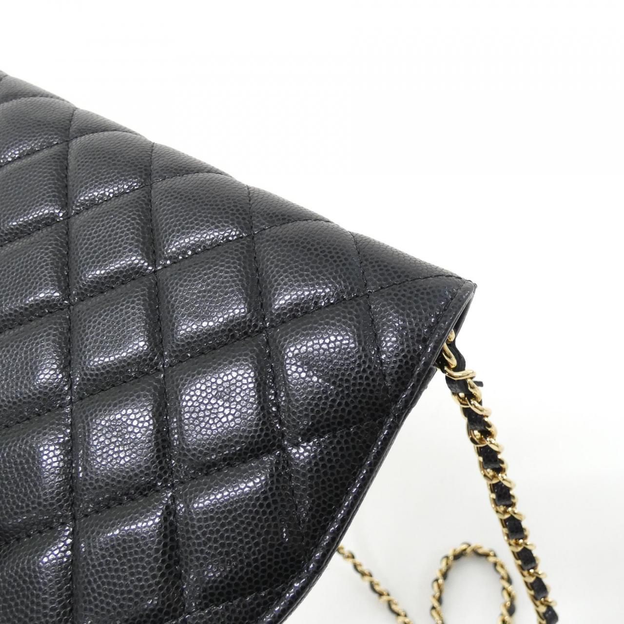 Chanel Chain Clutch Black — view 5