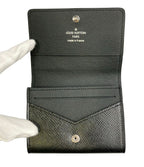 Louis Vuitton Card Case Business Holder Envelope Carte de Visite NM Taiga — view 5