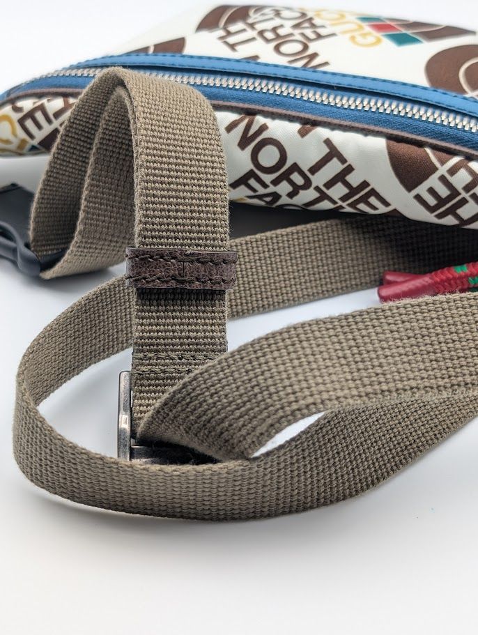 Gucci North Face Collaboration Nylon Logo Multicolor Belt Bag Waist Pouch — view 7