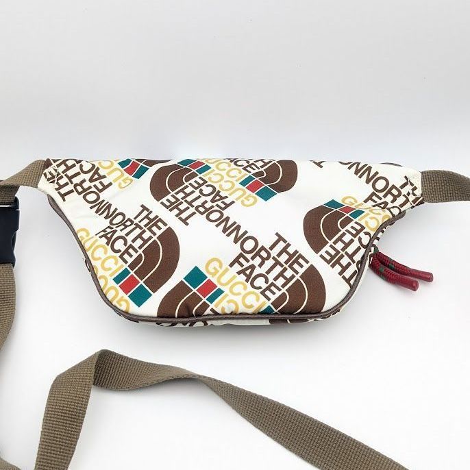 Gucci North Face Collaboration Nylon Logo Multicolor Belt Bag Waist Pouch — view 2