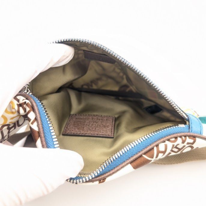Gucci North Face Collaboration Nylon Logo Multicolor Belt Bag Waist Pouch — view 8