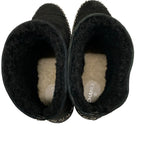 Chanel Short Boots 36 C Black Chain Shearling — view 7