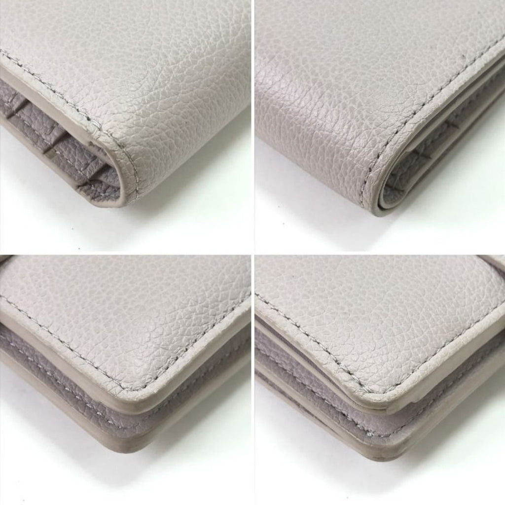 Louis Vuitton Bifold Wallet Portefeuille Lowkey Compact Light Gray — view 5