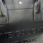 Saint Laurent Paris Tote Rive Gauche Small Black — view 6