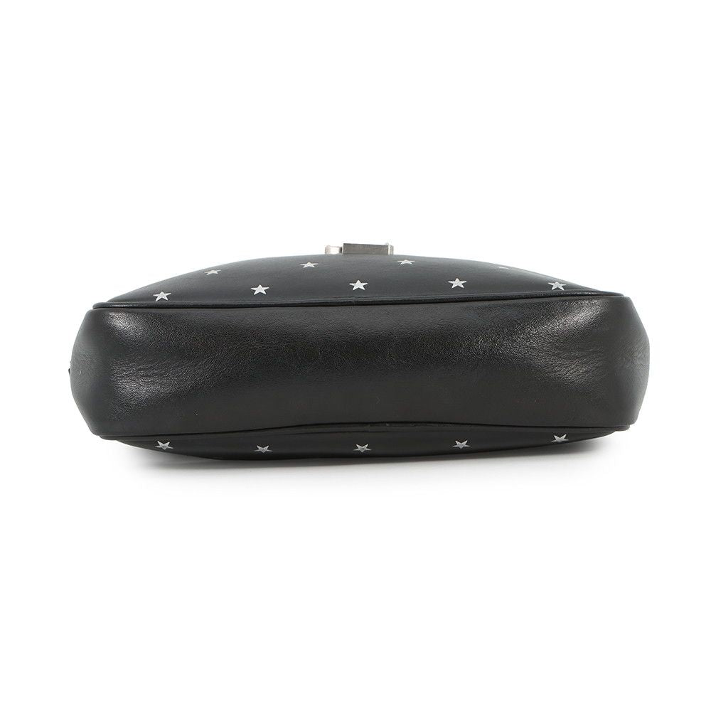 Saint Laurent Paris Shoulder Bag Star le Leather Black — view 3